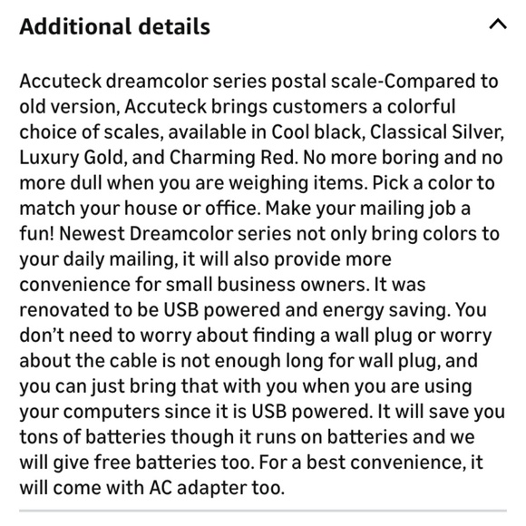 Pink Digital Scale - Picture 6 of 10